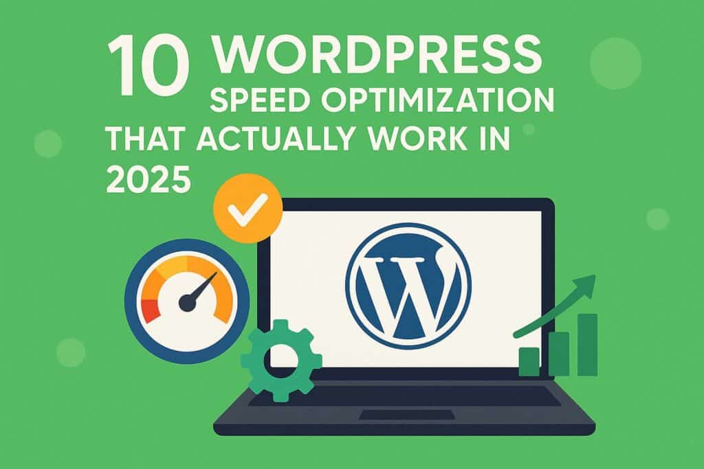 10 WordPress Speed Optimization Techniques That Actually Work in 2025